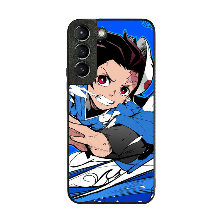 Tanjiro Kamado Water Moves Samsung Galaxy S22 Case