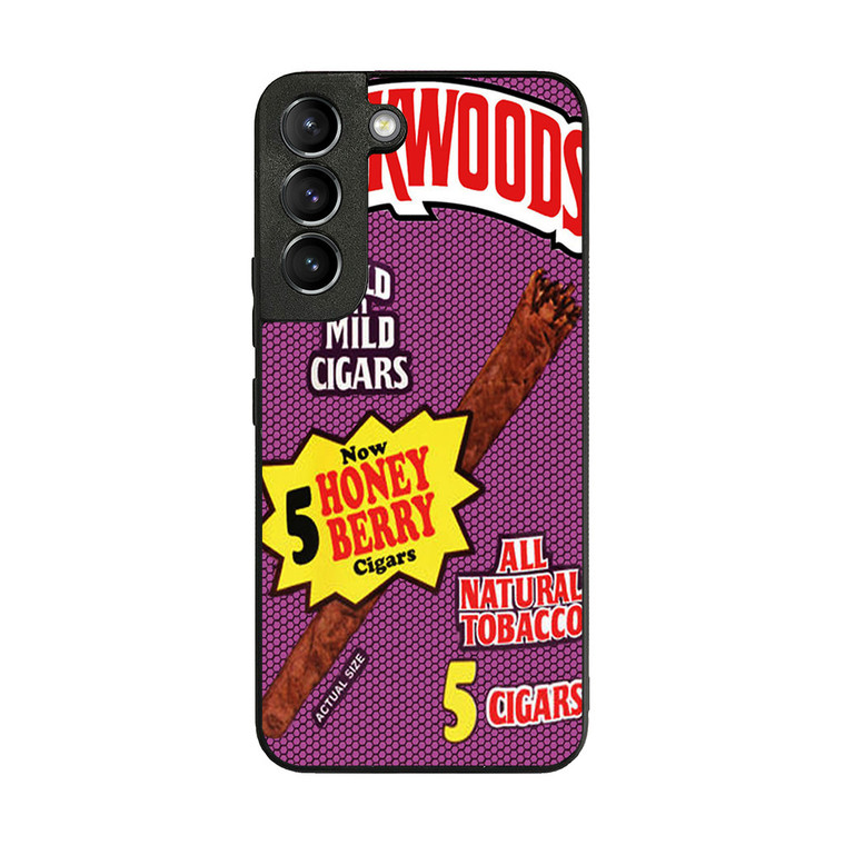 Backwoods Honey Berry Cigars Samsung Galaxy S22 Case