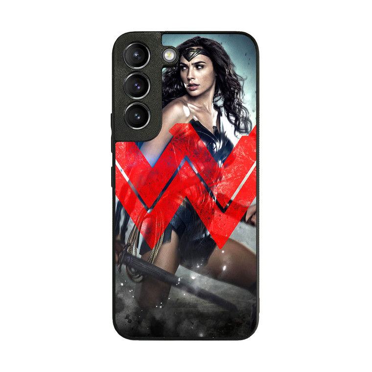 Wonder Woman Logo Dawn Of Justice Samsung Galaxy S22 Plus Case