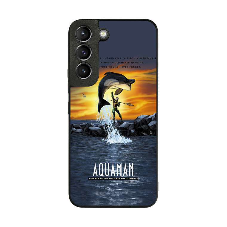 Aquaman Poster Samsung Galaxy S22 Plus Case