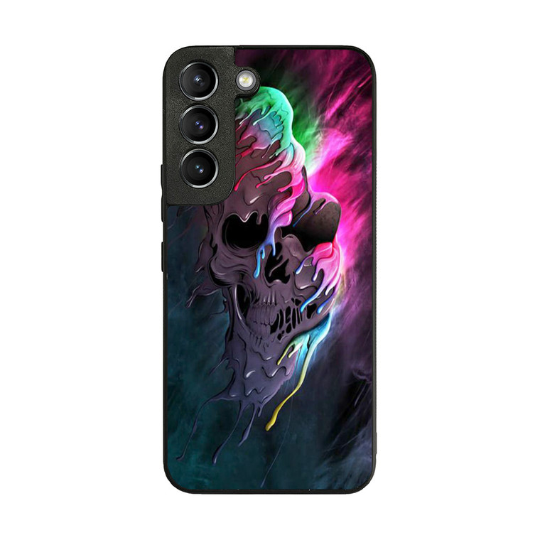 Melted Skull Samsung Galaxy S22 Plus Case