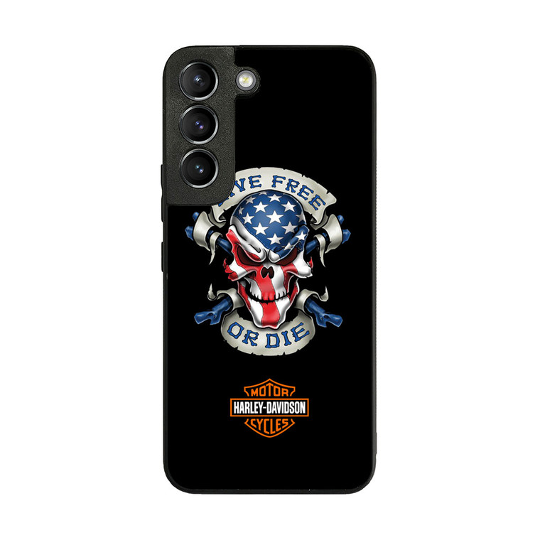 Harley Davidson Live Free Samsung Galaxy S22 Plus Case