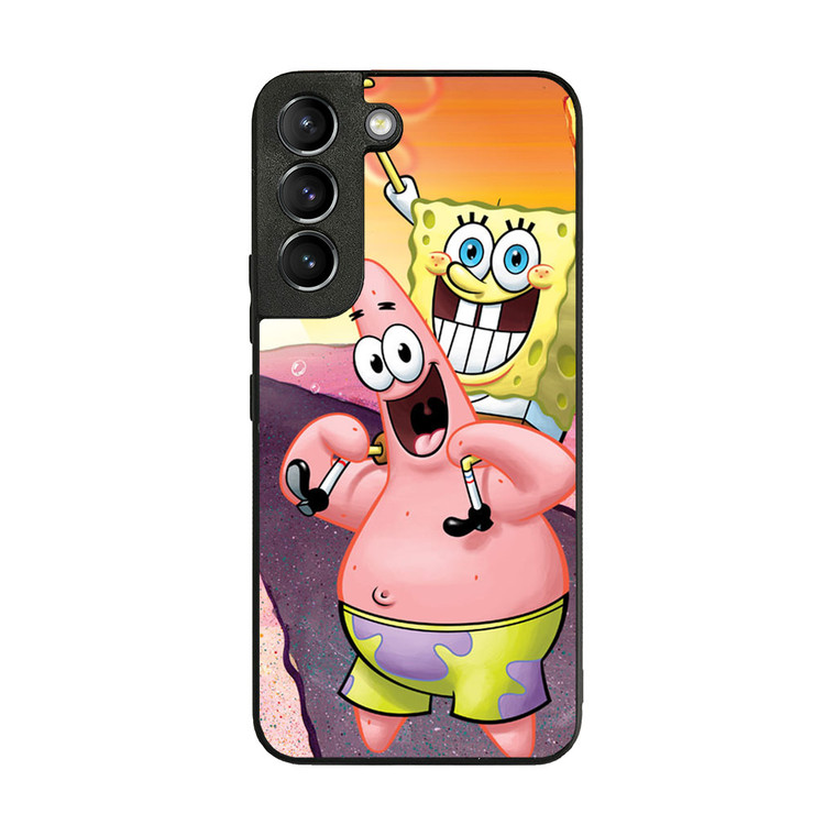 Spongebob and Pattrick Samsung Galaxy S22 Plus Case