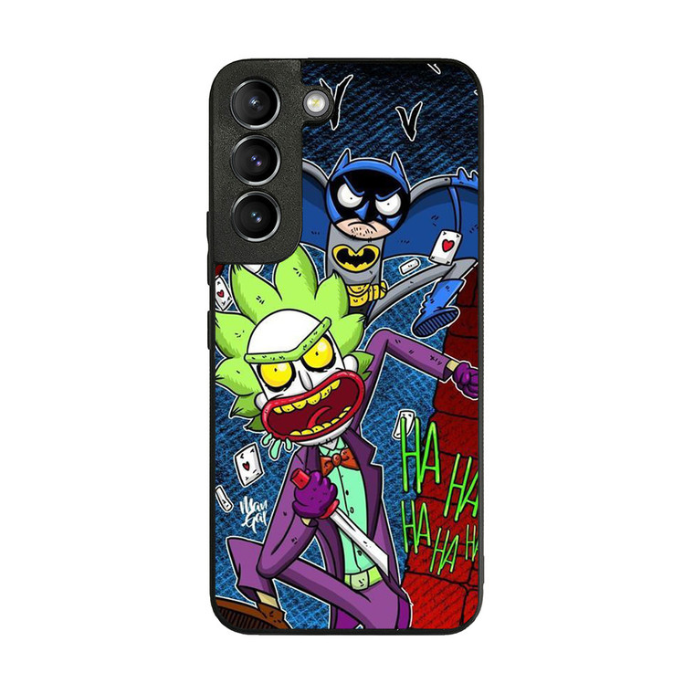 Rick and Morty Joker Batman Samsung Galaxy S22 Plus Case