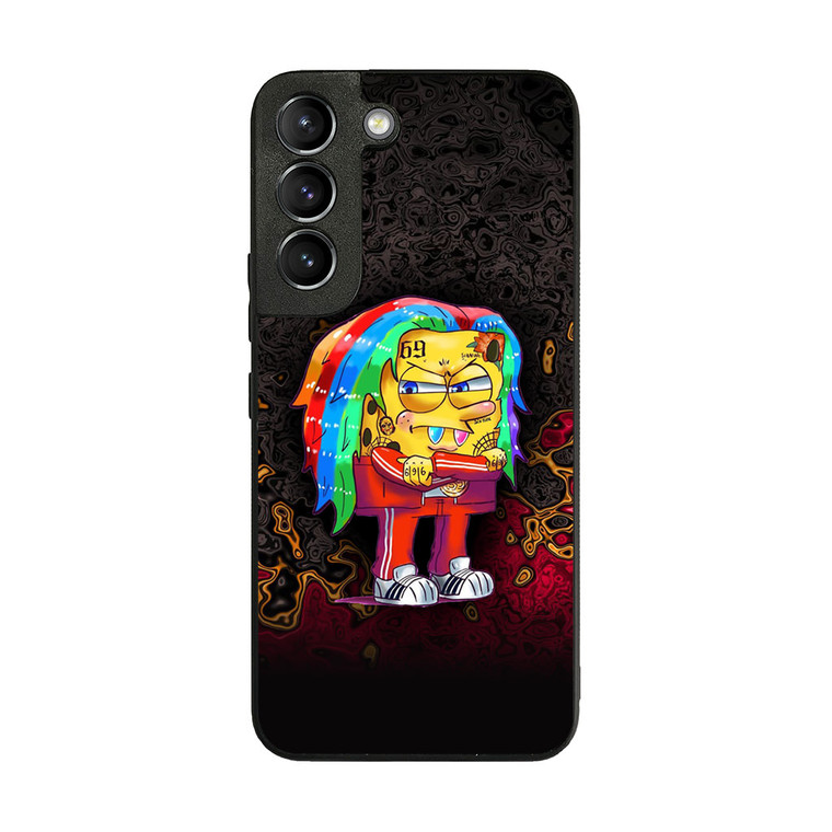 Spongebob Hypebeast 69 Mode Samsung Galaxy S22 Plus Case