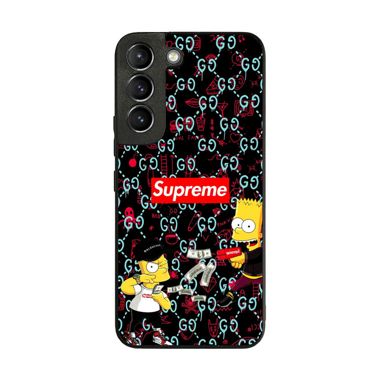 Bart Sup Bape Camo Samsung Galaxy S22 Plus Case