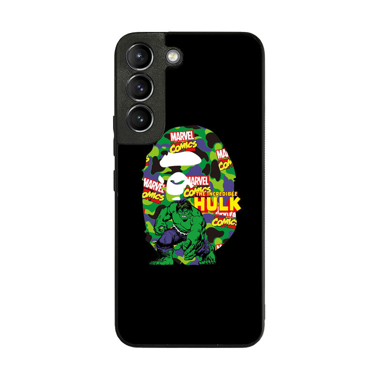Marvel X Bape Hulk Samsung Galaxy S22 Plus Case
