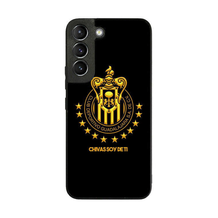 Chivas de Guadalajara Gold Logo Samsung Galaxy S22 Plus Case