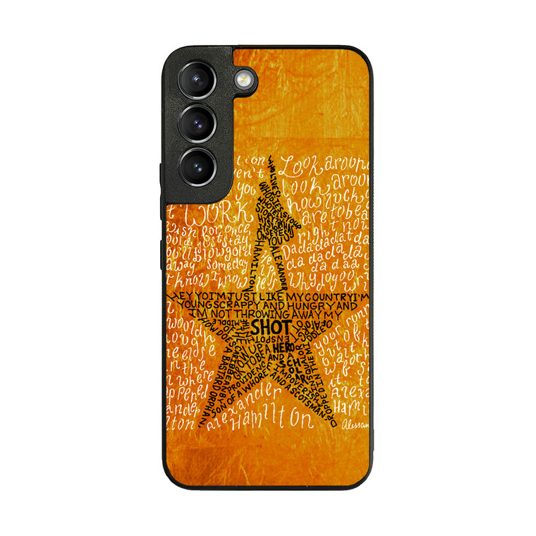 Hamilton Musical Lyrics Samsung Galaxy S22 Plus Case