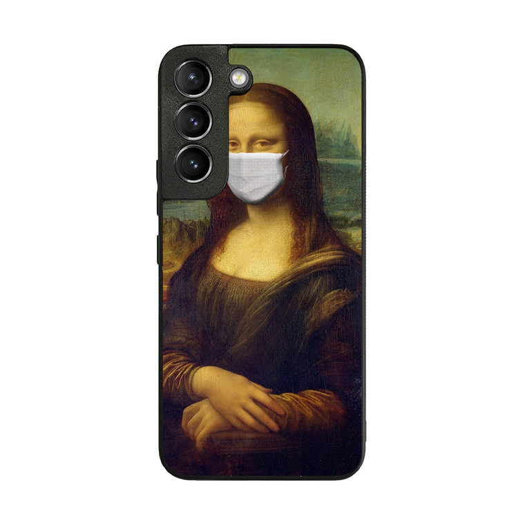 Monalisa Wear Mask Samsung Galaxy S22 Plus Case