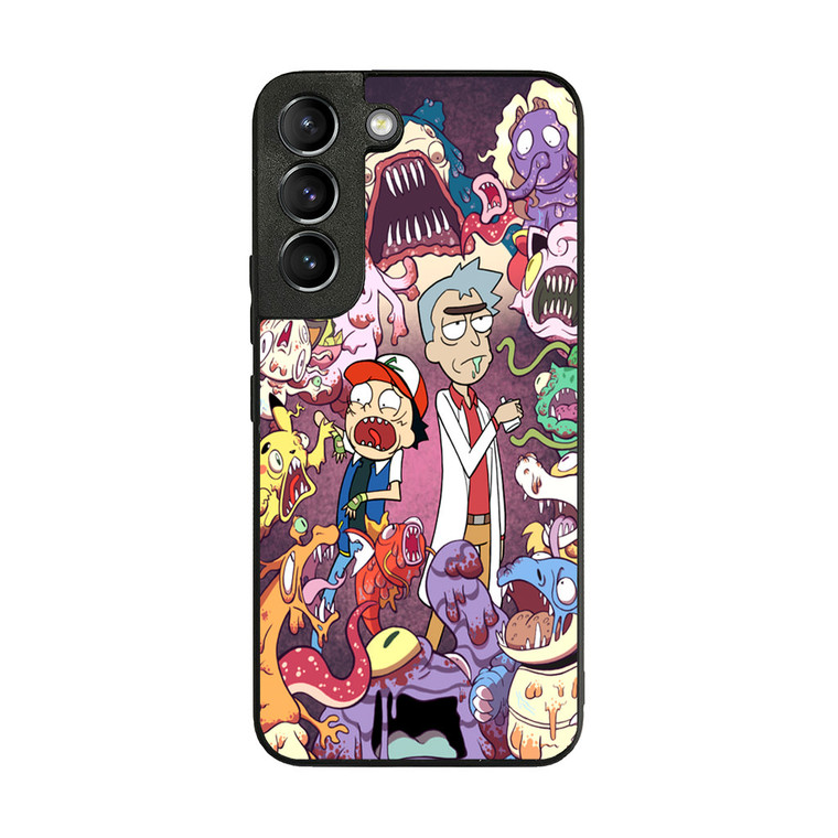 Rick And Morty Pokemon1 Samsung Galaxy S22 Plus Case