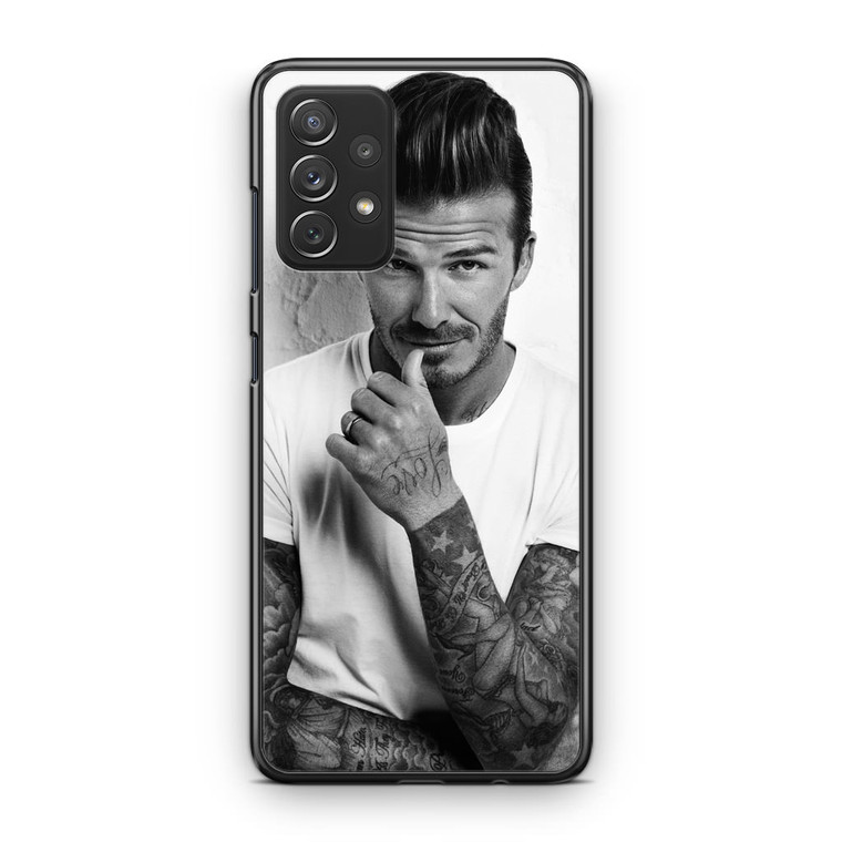 David Beckham Poster Samsung Galaxy A13 Case