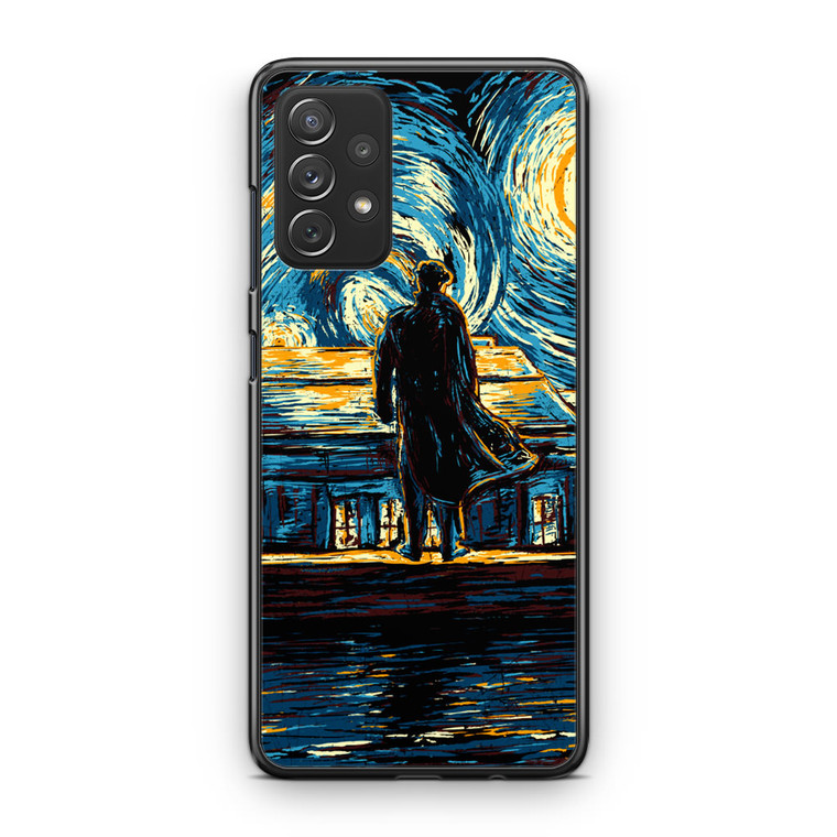 Sherlock Meet Van Gogh Samsung Galaxy A13 Case