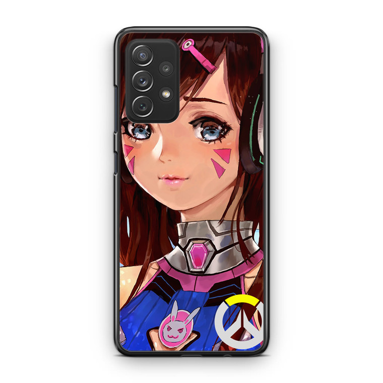 Dva Overwatch Painting Samsung Galaxy A13 Case