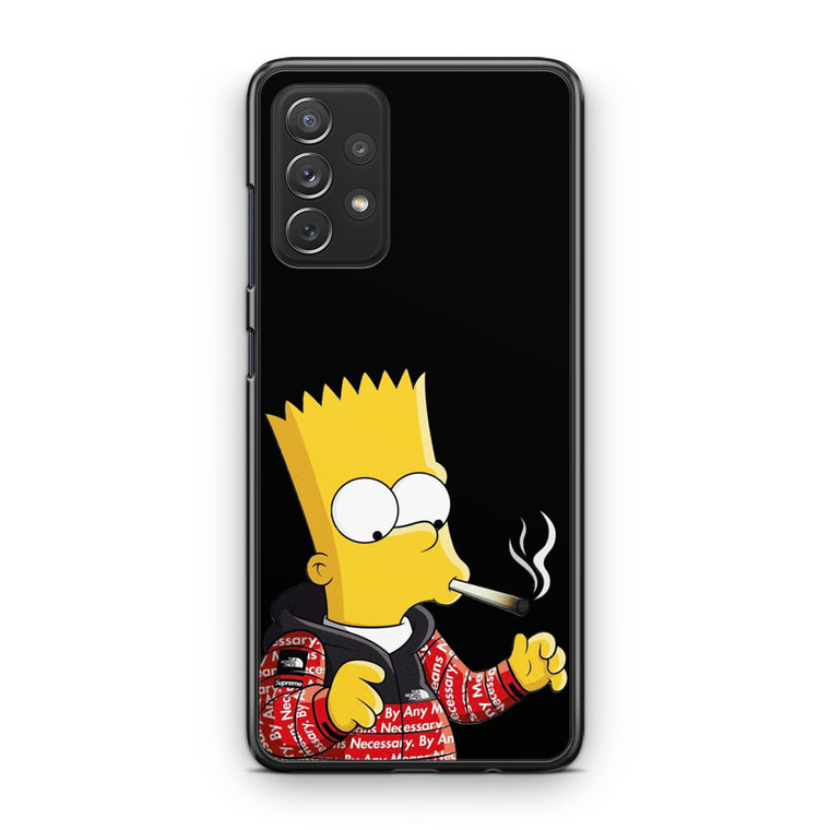 Bart Smoking Supreme Samsung Galaxy A13 Case