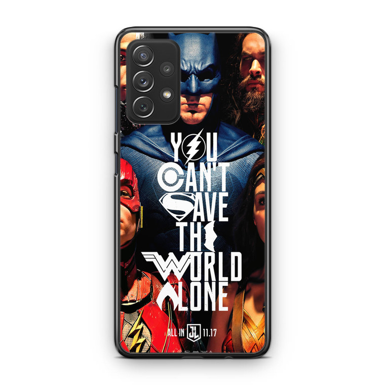 Justice League Quotes Samsung Galaxy A13 Case