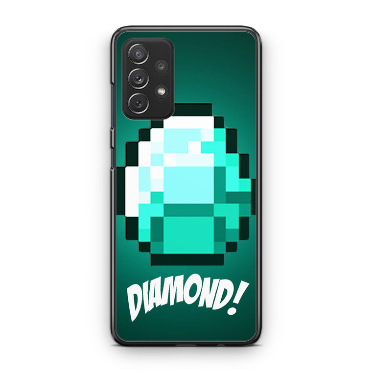 Diamond Minecraft Samsung Galaxy A13 Case