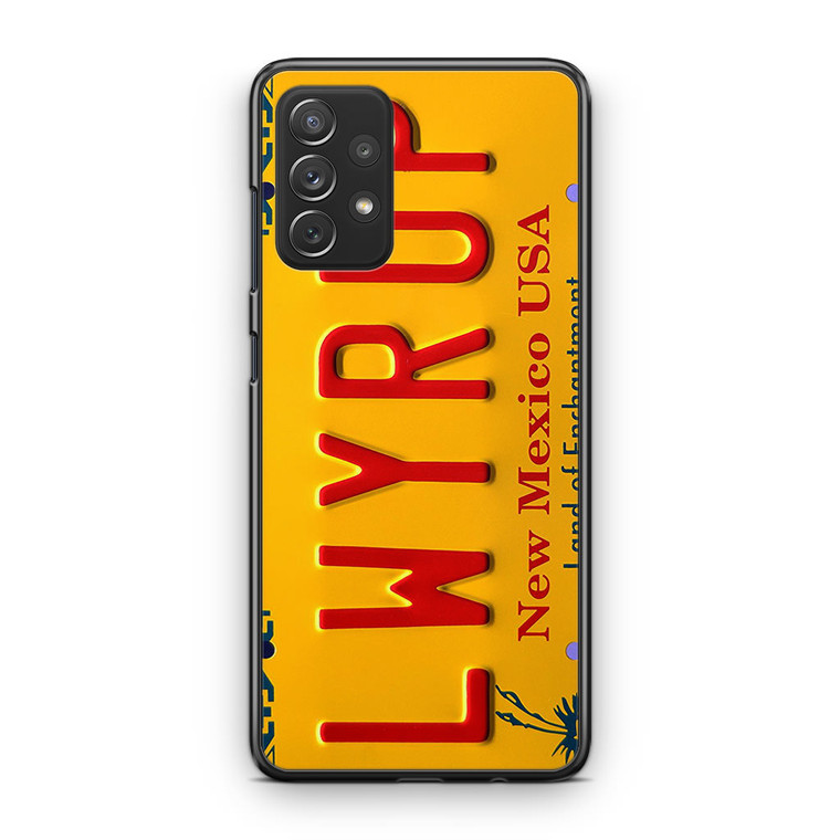 LWYRUP License Plate Samsung Galaxy A13 Case