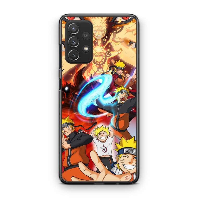 Evolution Of Naruto Uzumaki Samsung Galaxy A13 Case