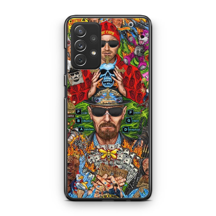 Breaking Bad Art Samsung Galaxy A13 Case