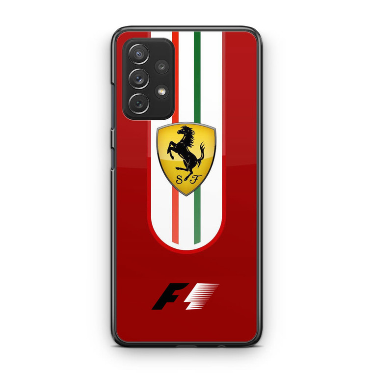 Ferrari Red F1 Samsung Galaxy A13 Case