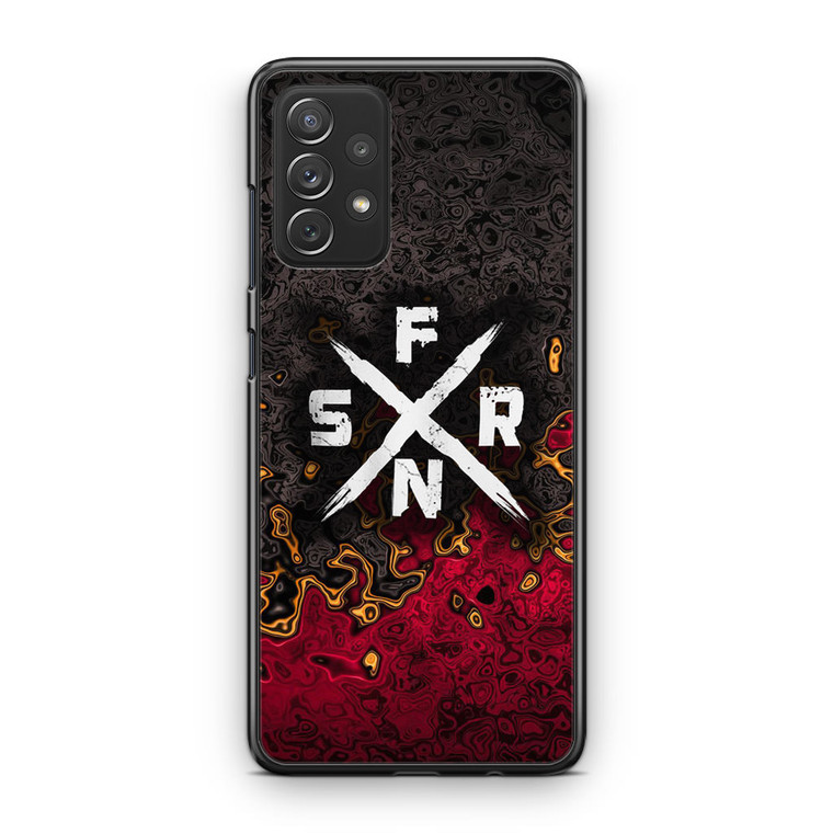 WWE Seth Rollins SFNR Logo Samsung Galaxy A13 Case