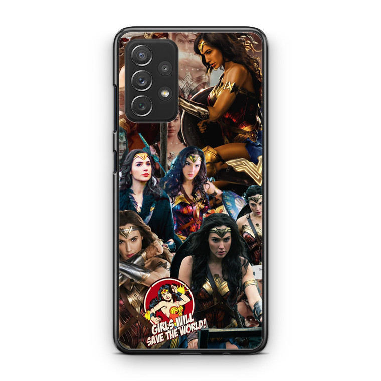 Wonder Woman Collage Samsung Galaxy A13 Case