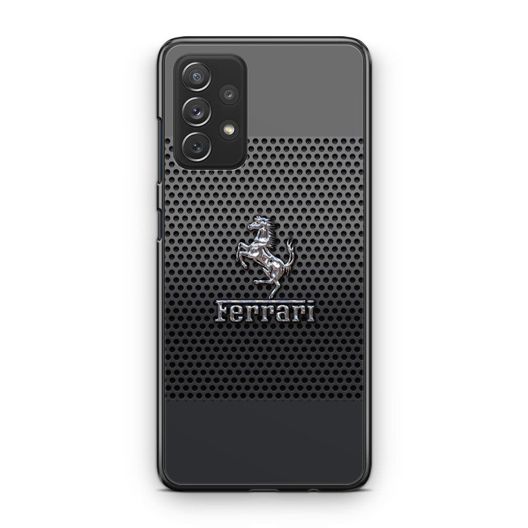 Ferrari Chrome Logo Samsung Galaxy A13 Case