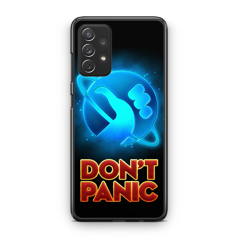 Hitchhiker's Guide To The Galaxy Dont Panic Samsung Galaxy A13 Case