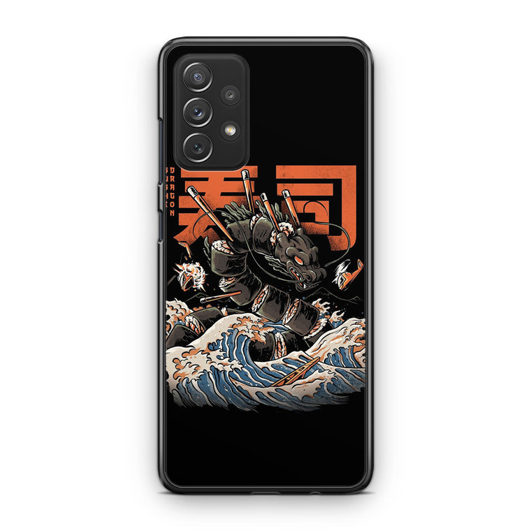 The Black Sushi Dragon Samsung Galaxy A13 Case