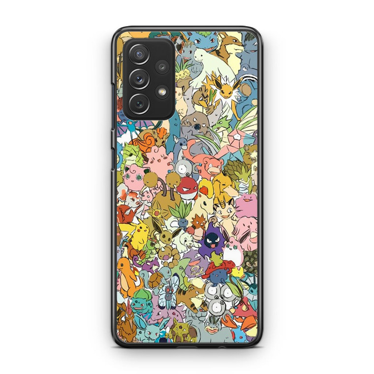 All Pokemon Characters Samsung Galaxy A13 Case