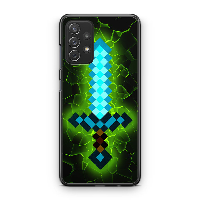 Minecraft Diamond Sword Samsung Galaxy A13 Case