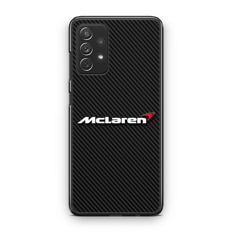 McLaren Logo Carbon Fibre Samsung Galaxy A13 Case