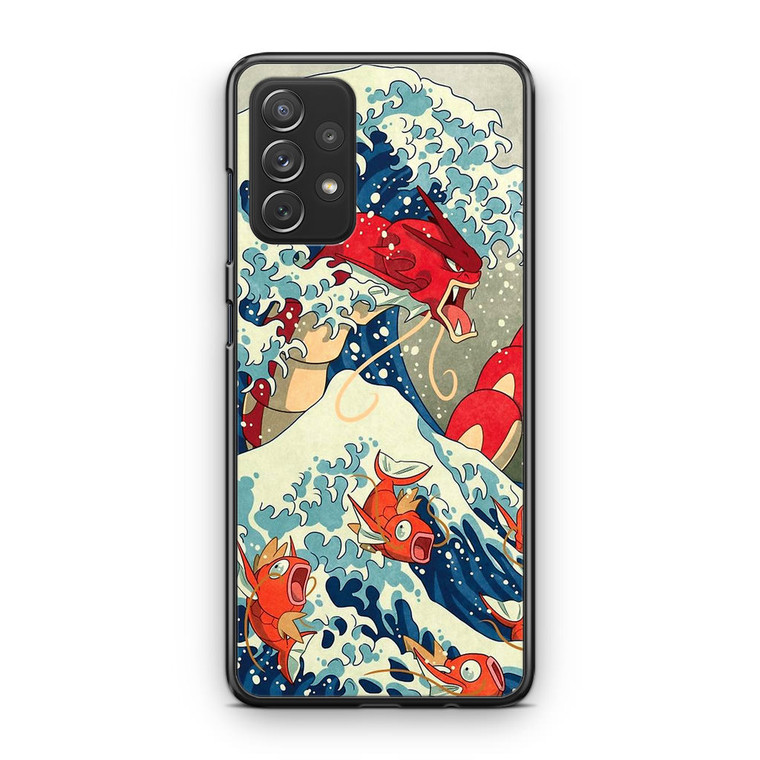 The Great Wave Of Kanto Pokemon Samsung Galaxy A13 Case