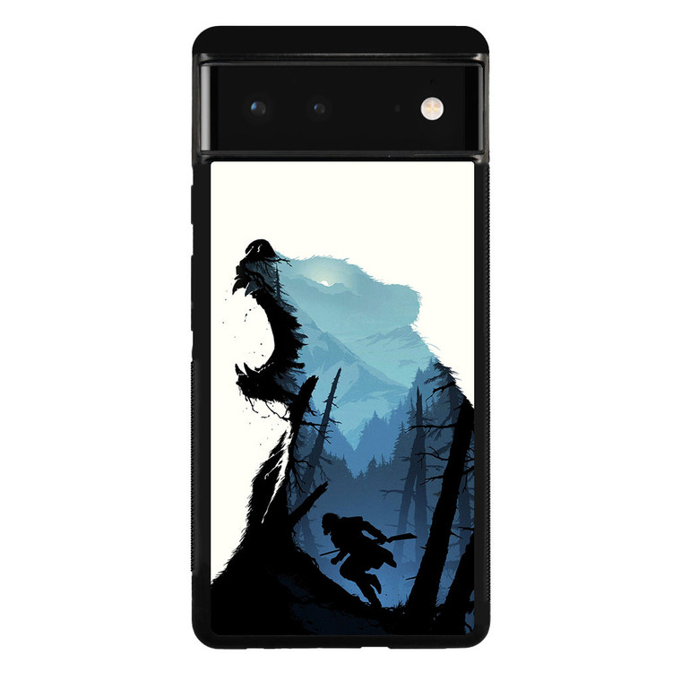 Revenant Dicaprio Poster Film Art Bear Google Pixel 6 Case