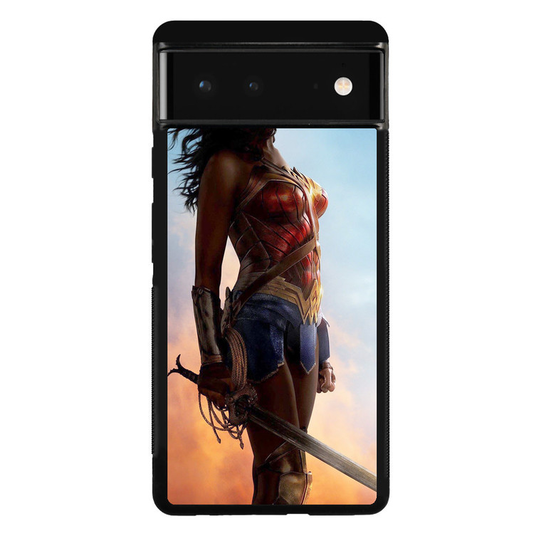 Wonder Woman Art Poster Hero Google Pixel 6 Case
