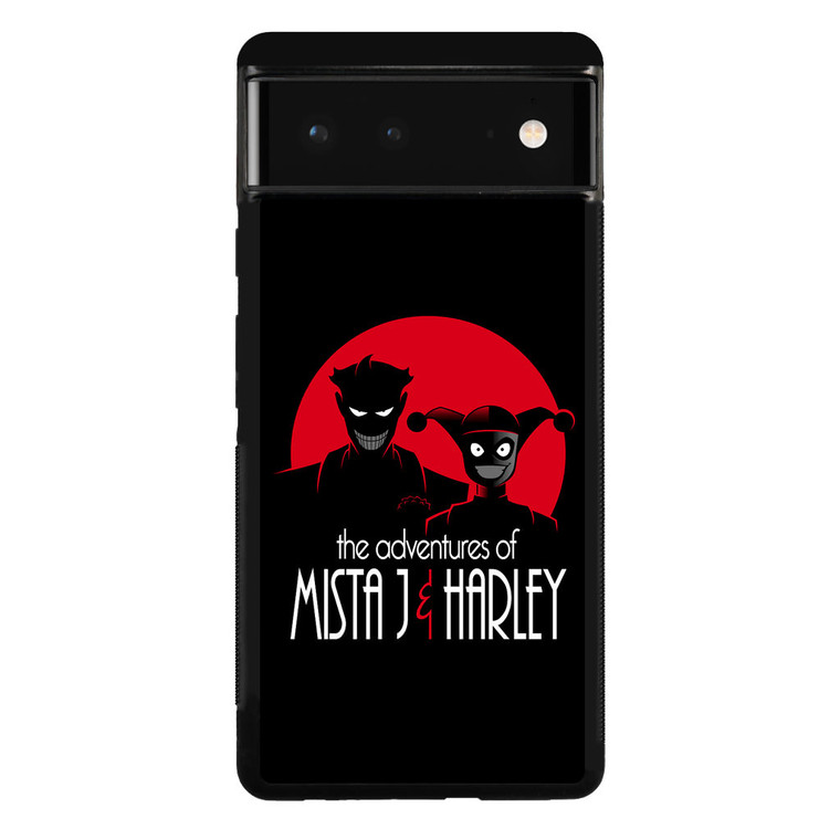 The Adventures of Mista J and Harley Quinn Google Pixel 6 Case
