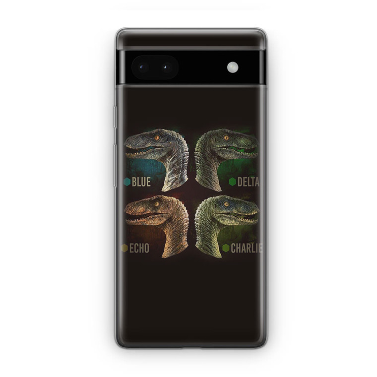 Jurrasic World Raptor Squad Google Pixel 6A Case