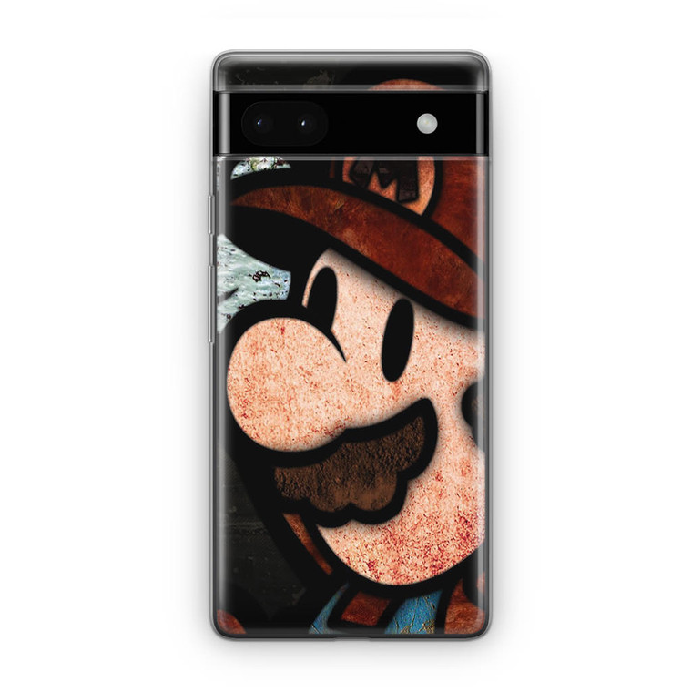 Super Mario Bros Fan Art Google Pixel 6A Case