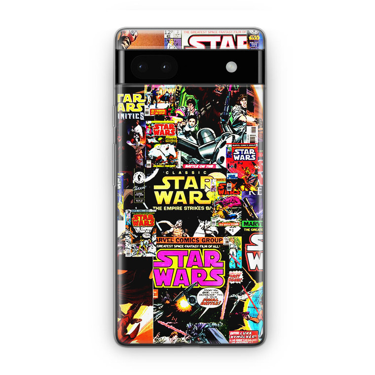 Star Wars Comic Colage Google Pixel 6A Case