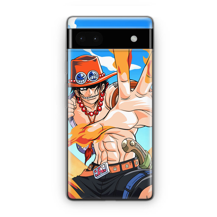 Anime One Piece Ace Google Pixel 6A Case