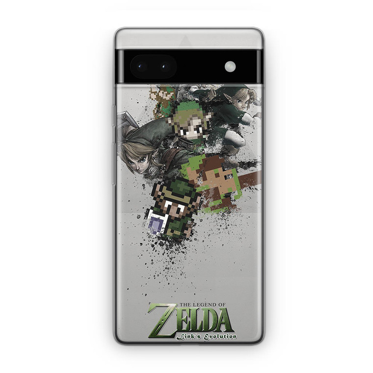 Legend Of Zelda Evolution Google Pixel 6A Case