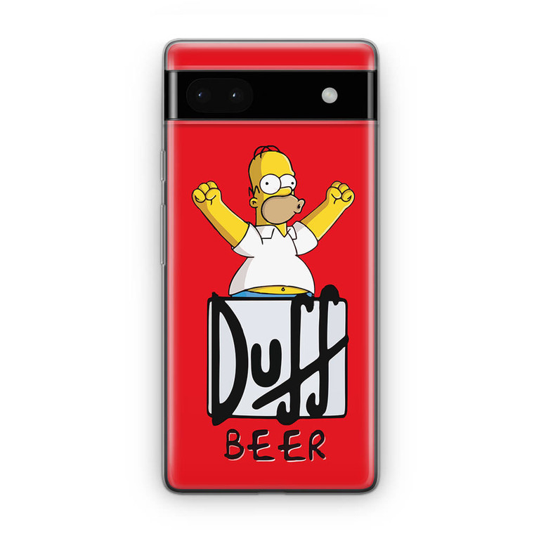 Homer Love Duff Google Pixel 6A Case
