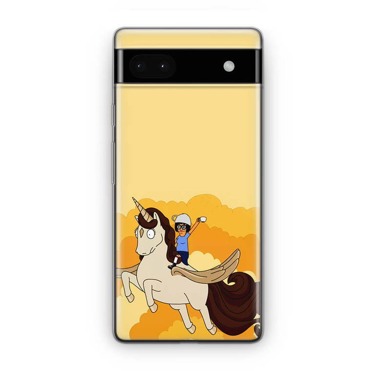 Tina Belcher and Unicorn Google Pixel 6A Case