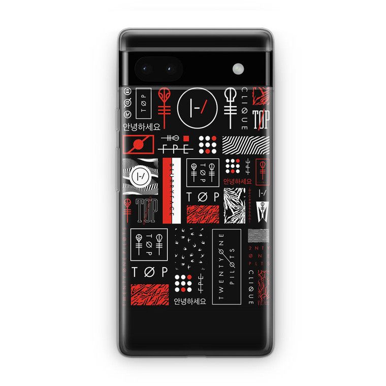 Twenty One Pilots Blurryface Collage Google Pixel 6A Case