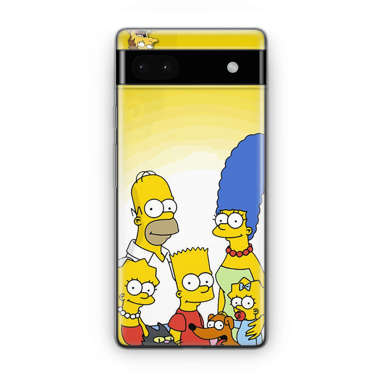 Simpsons Family Google Pixel 6A Case