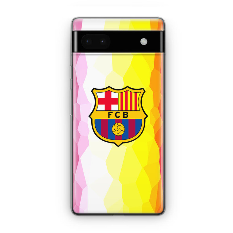 FC Barcelona Mozaic Google Pixel 6A Case