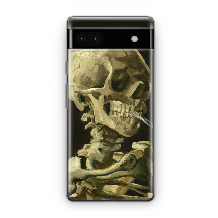 Van Gogh skeleton Google Pixel 6A Case