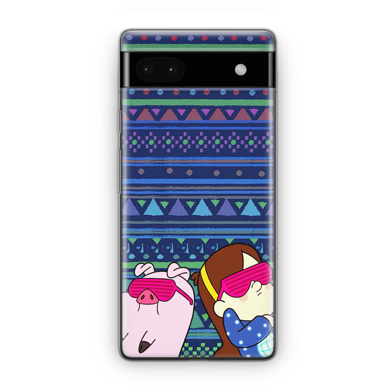 Gravity Falls Waddles And Mabel Google Pixel 6A Case