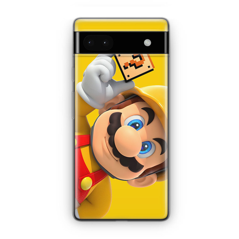 Super Mario Maker Google Pixel 6A Case